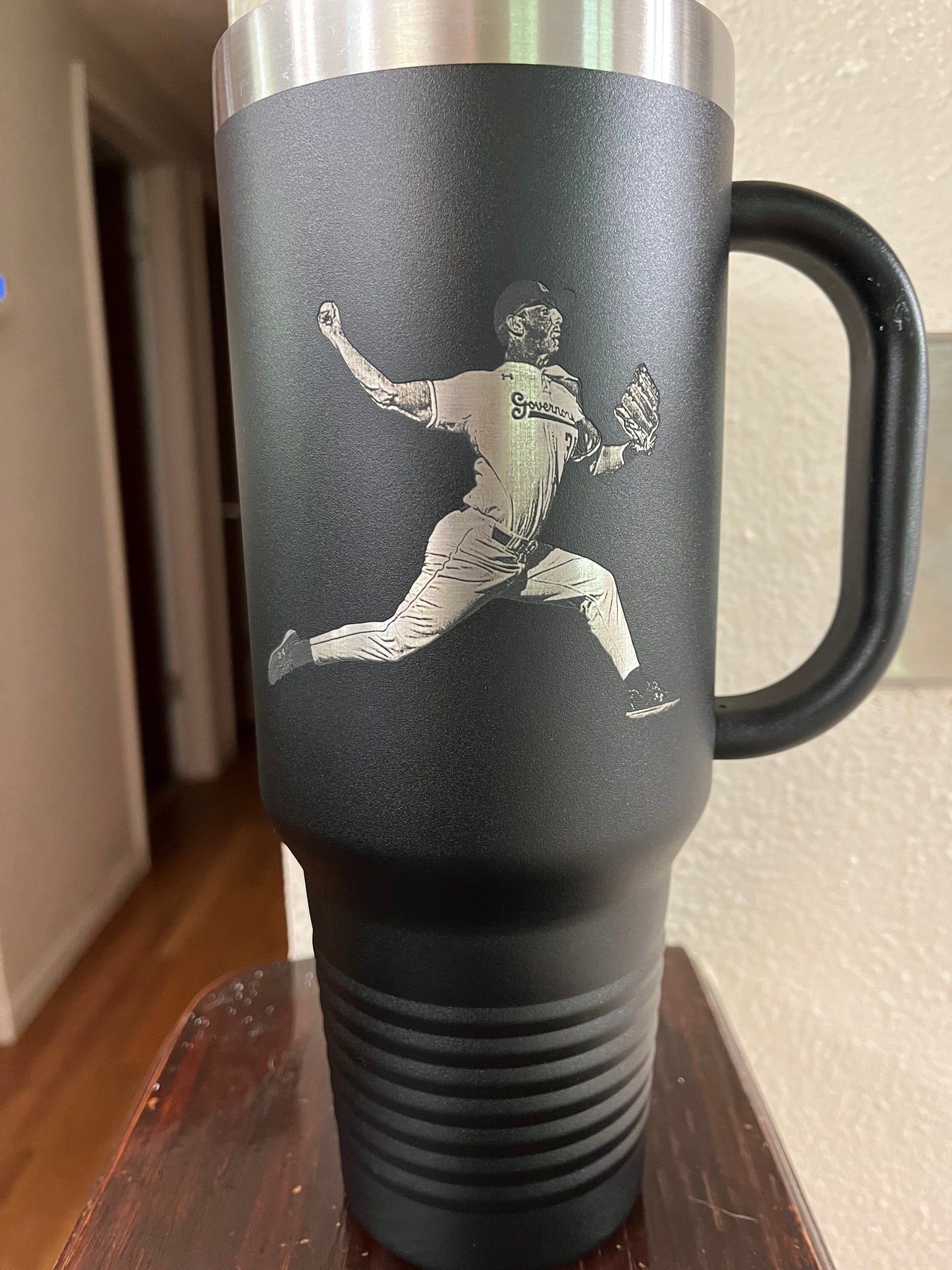 Custom 40 Ounce Tumbler With Picture
