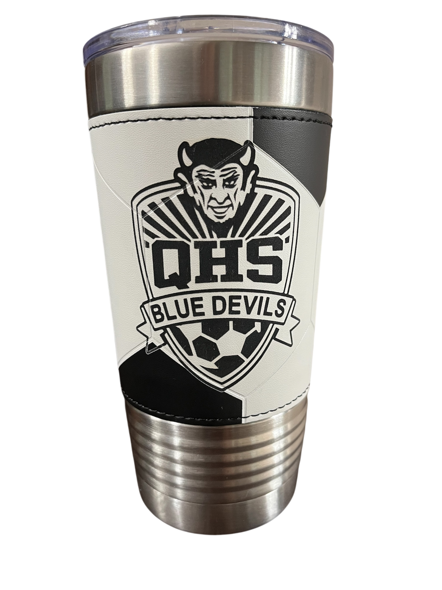QHS Blue Devil Soccer 20 Ounce Tumbler