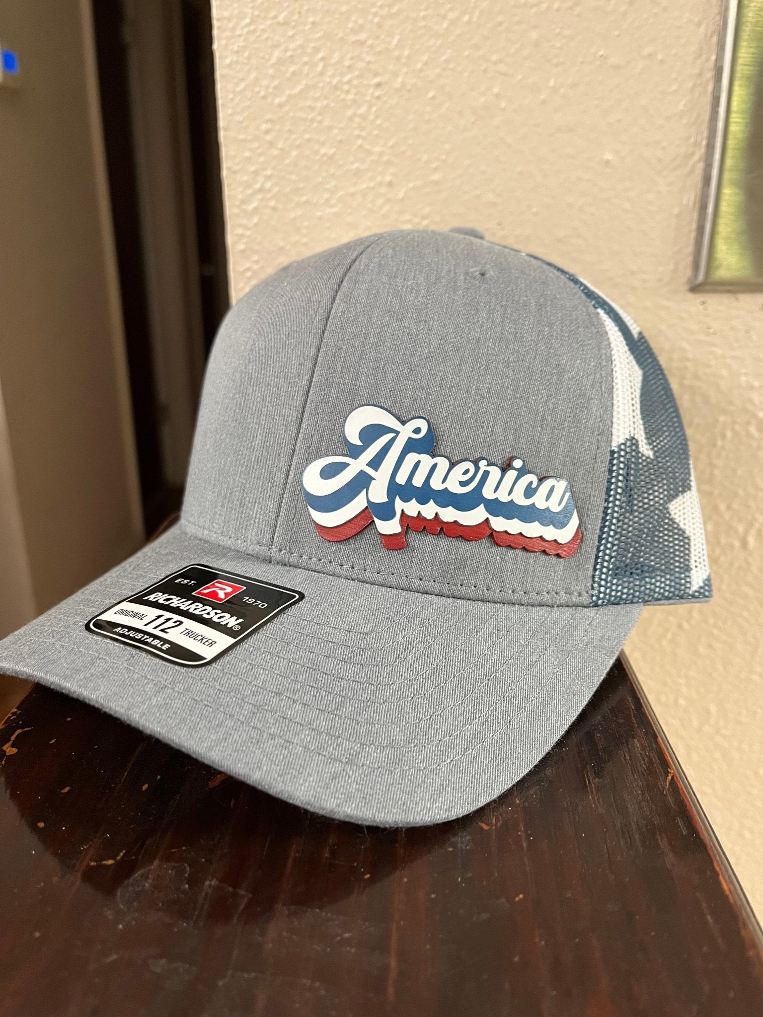 America Hat - Muddy River Engraving