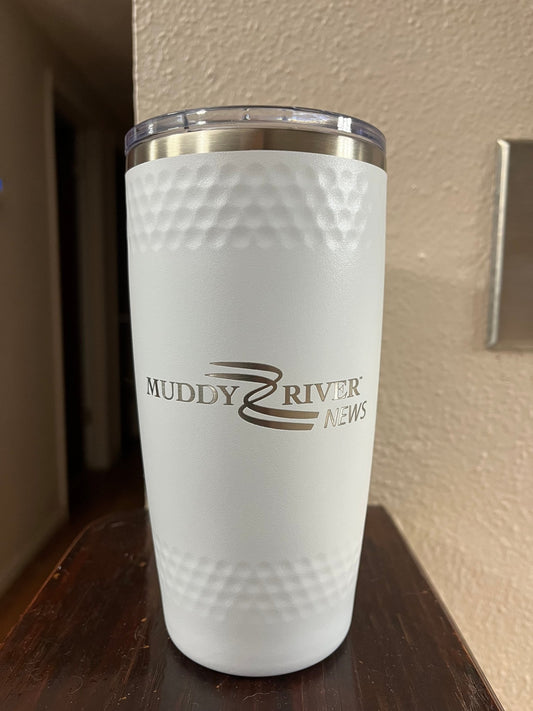 Custom 20 Ounce Golf Tumbler - Muddy River Engraving