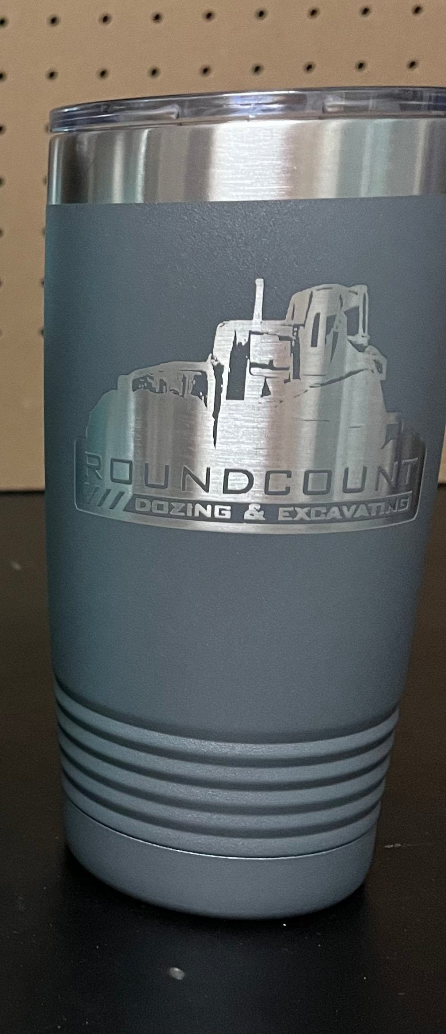 Custom 20 Ounce Tumbler - Muddy River Engraving