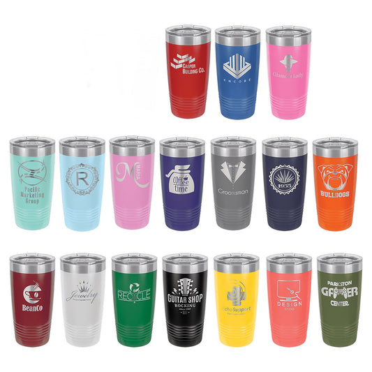 Custom 20 Ounce Tumbler - Muddy River Engraving