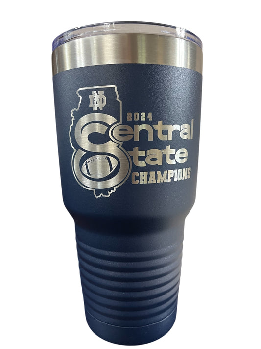 QND Central State 8 30 Ounce Tumbler