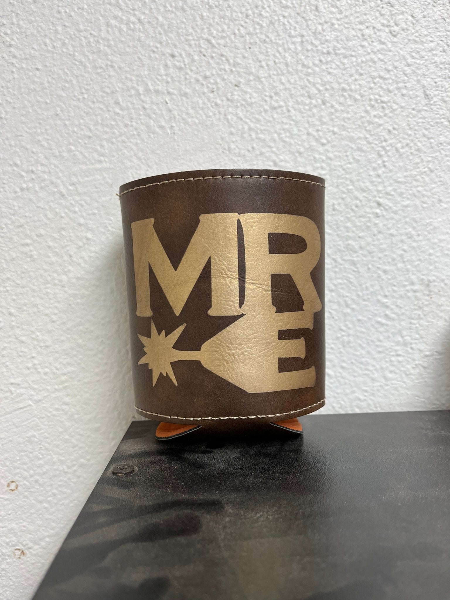 Leatherette Can Coozie - Muddy River Engraving