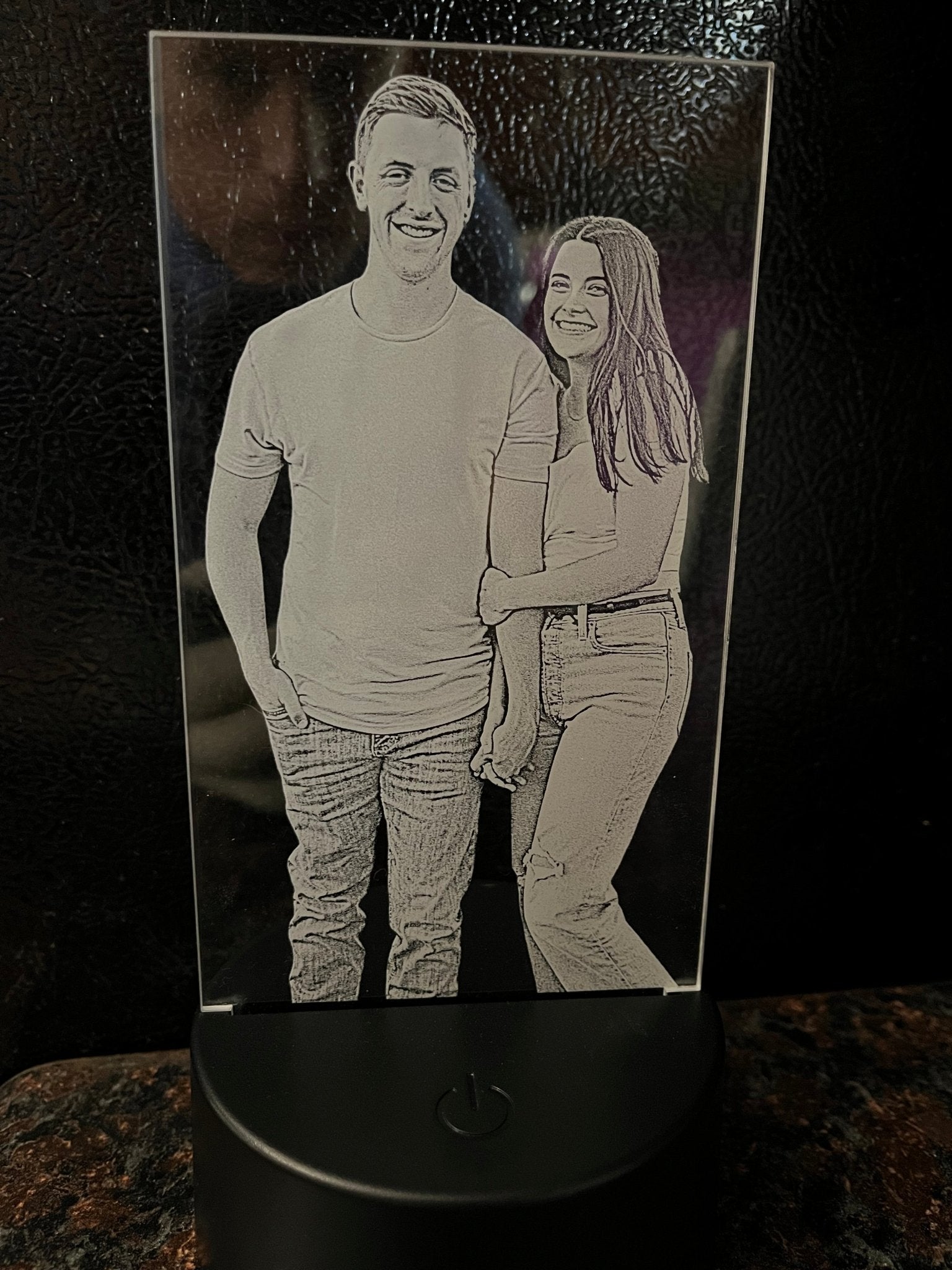 LED Acrylic Picture w/stand - Muddy River Engraving