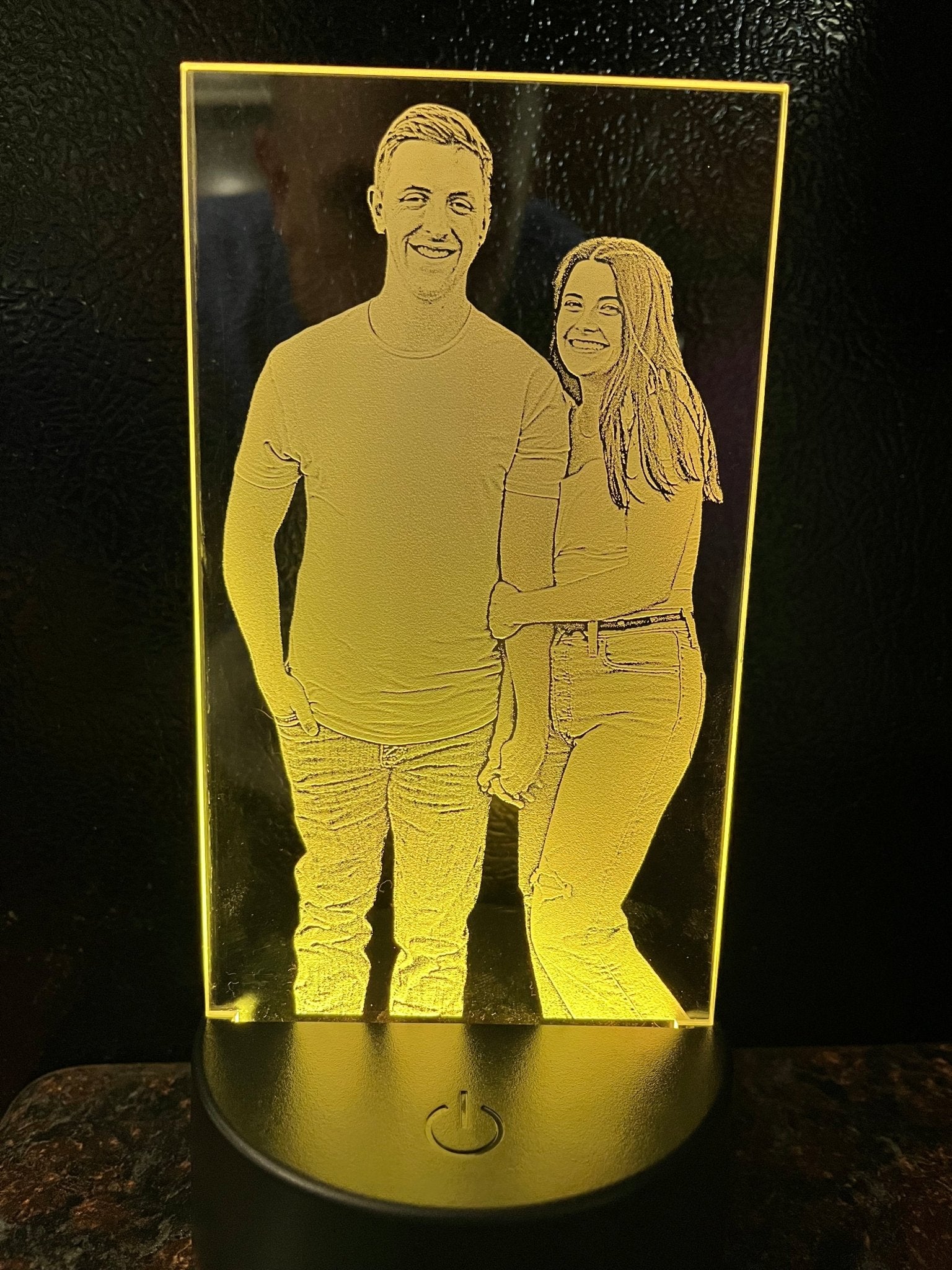 LED Acrylic Picture w/stand - Muddy River Engraving
