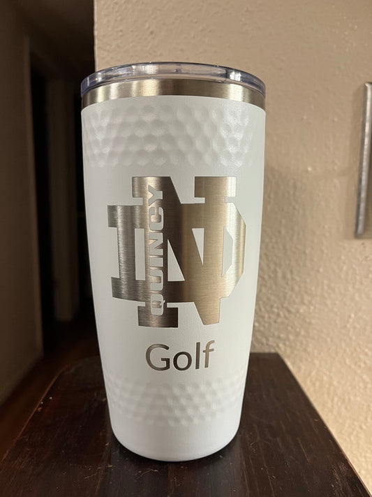 QND 20 Ounce Golf Tumbler - Muddy River Engraving