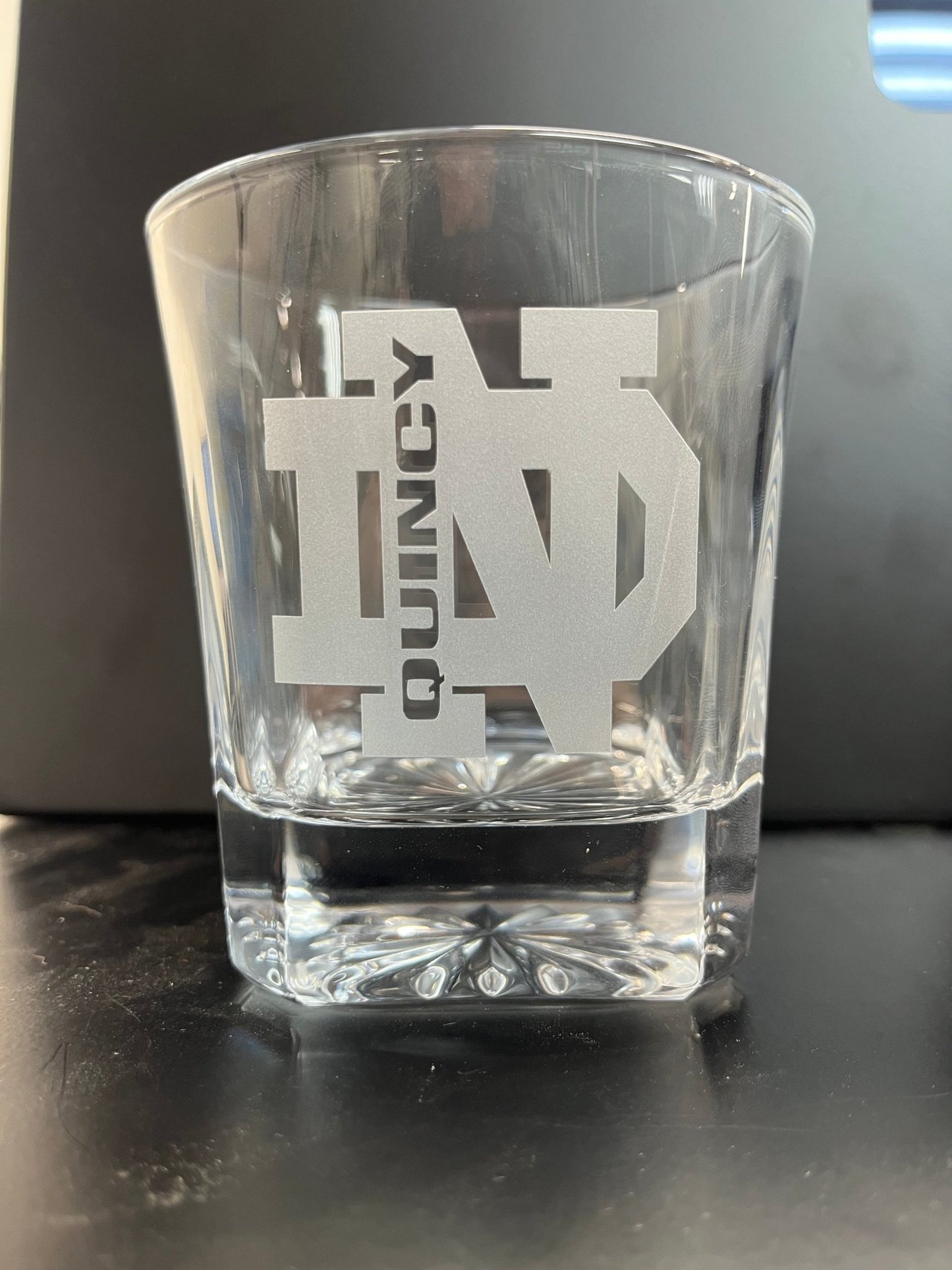 Whiskey Rocks Glass - Muddy River Engraving